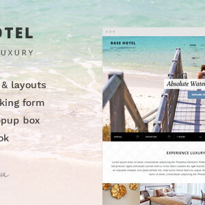 Base Hotel – HTML Template