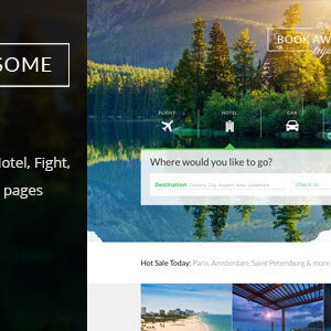 Book Awesome Trip – Travel Booking Site Template