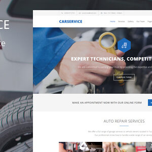 Car Service – Auto Mechanic & Car Repair Template
