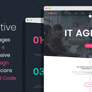 DotCreative – Web Design Agency HTML Template