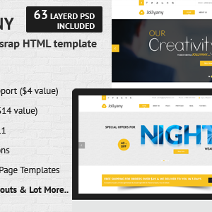 Jollyany – Corporate Multi Purpose HTML5 Template