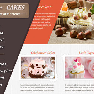 JustCakes – Cake Bakery HTML template