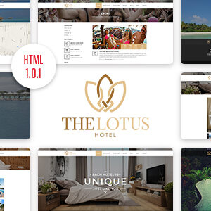Lotus – Hotel Booking HTML Template