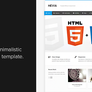 Nevia – Responsive HTML5 Template