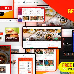 Osahan Eat – Online Food Ordering Website HTML, React Template