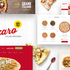Pizzaro – Fast Food & Restaurant HTML template