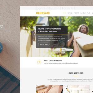 Renovate – Construction Template