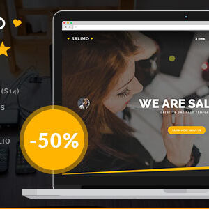 Salimo – One Page Parallax